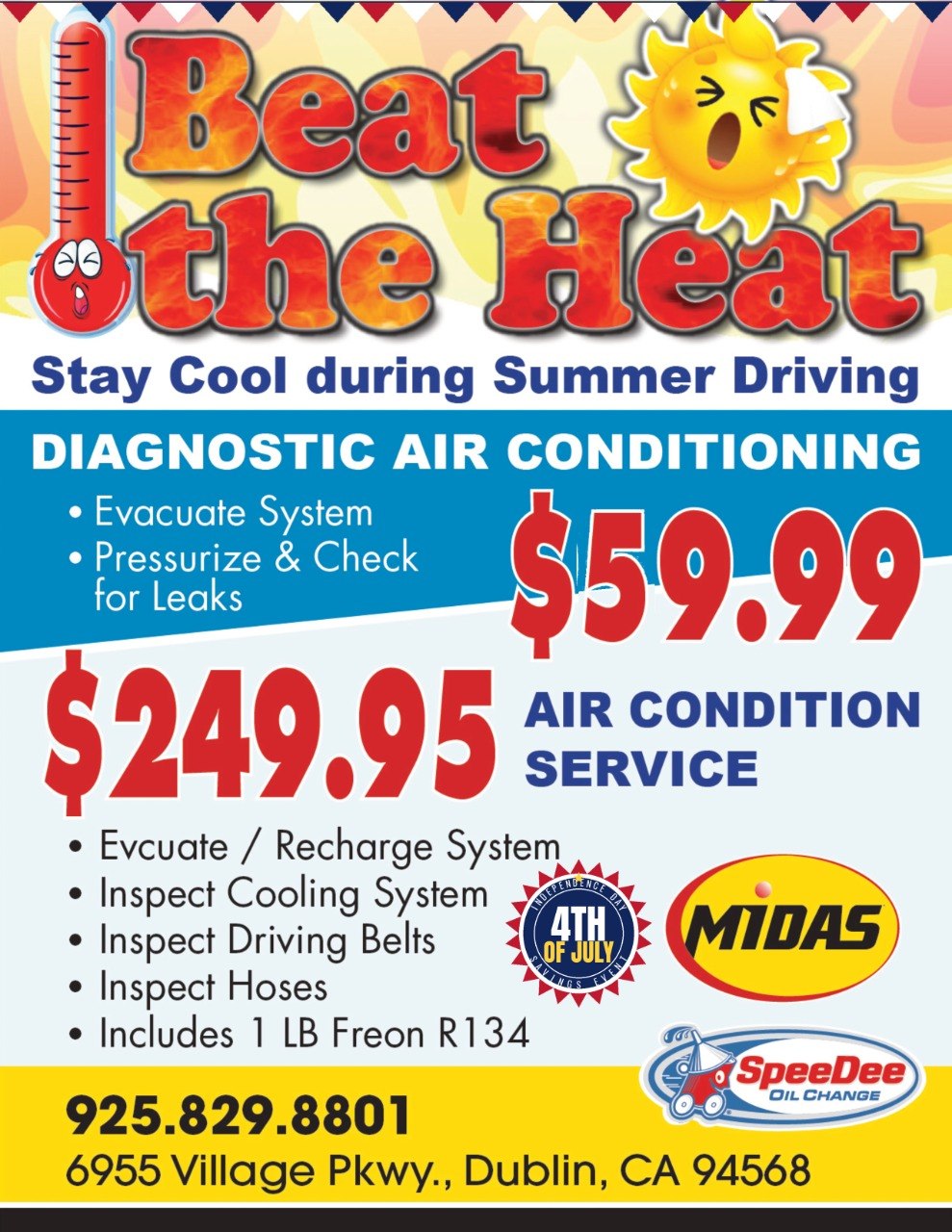 4th of July - Beat the Heat AC Special